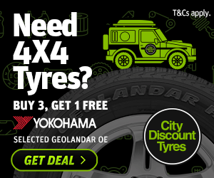 Buy 3 Get 1 Free on Yokohama Geolandar OE